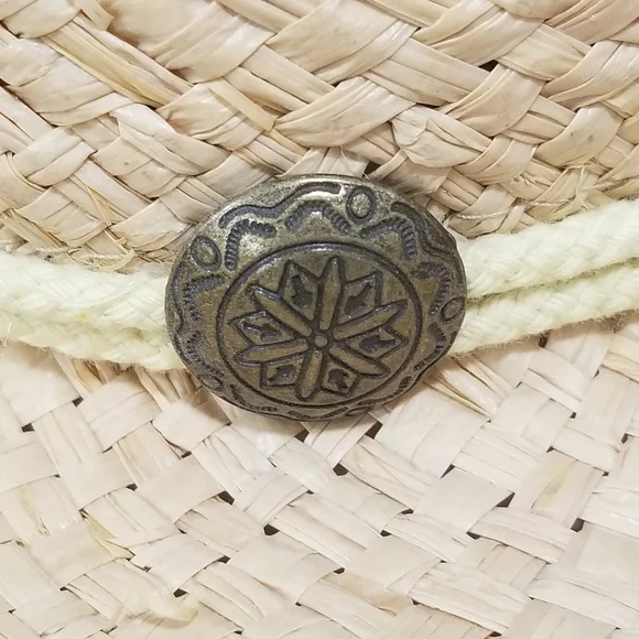 Jaxon Unisex  Straw Western Cowboy Hat One Size - Picture 14 of 14